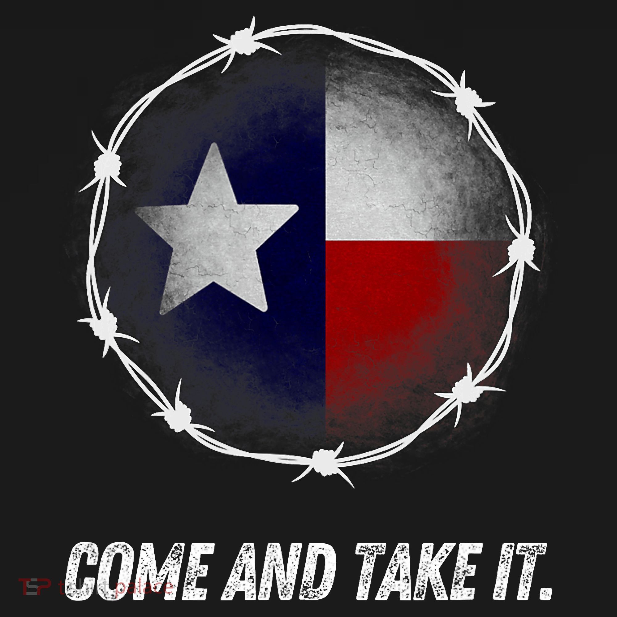 Come And Take It Texas Flag Barbed Wire Patriotic Usa Kids Sweatshirt