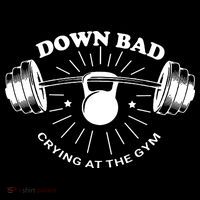 Crying At The Gym Down Bad Workout Women's Tank Top thumb 5
