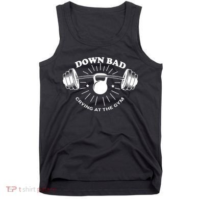 Crying At The Gym Down Bad Workout Tank Top