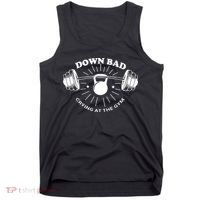 Crying At The Gym Down Bad Workout Tank Top thumb 0