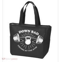 Crying At The Gym Down Bad Workout Tote Bag thumb 3