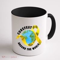 CureFest Around The World Coffee Mug thumb 1