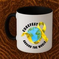 CureFest Around The World Coffee Mug thumb 2
