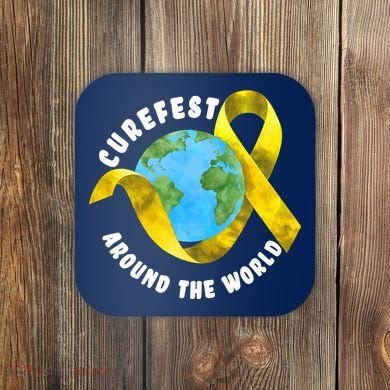 CureFest Around The World Coaster