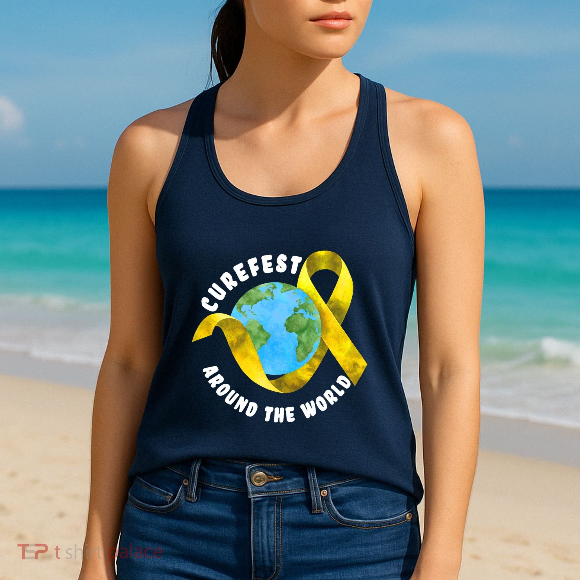 CureFest Around The World Women's Tank Top