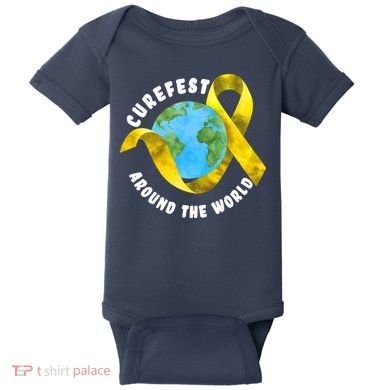 CureFest Around The World Baby Bodysuit