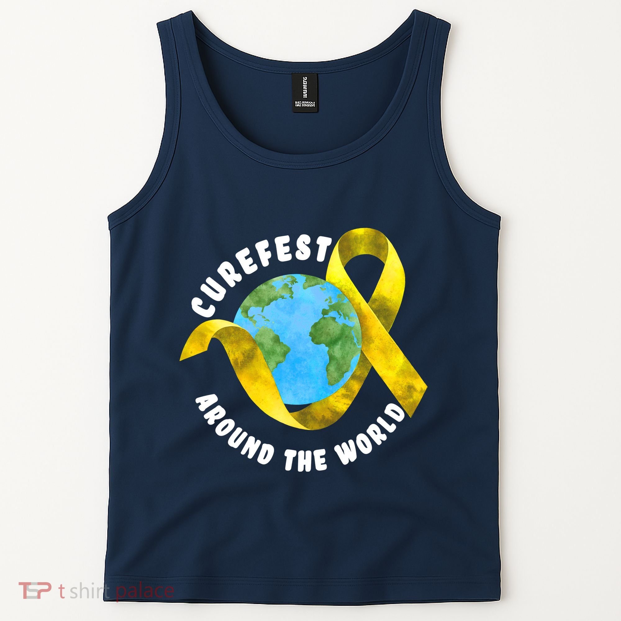 CureFest Around The World Tank Top