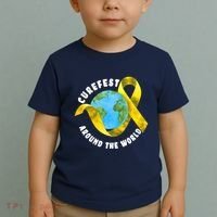 CureFest Around The World Toddler T-Shirt thumb 2