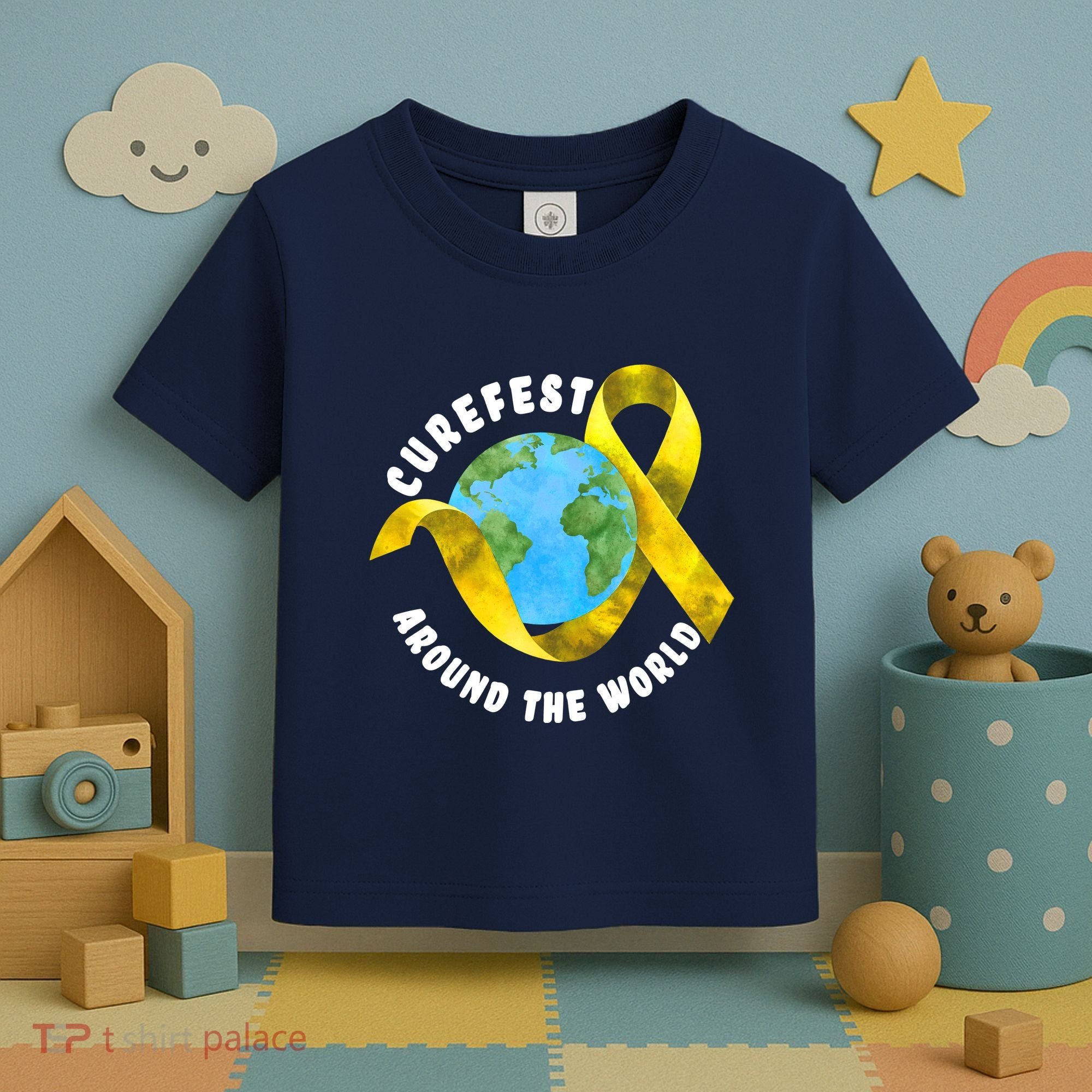 CureFest Around The World Toddler T-Shirt
