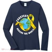 CureFest Around The World Women's Long Sleeve Shirt thumb 0