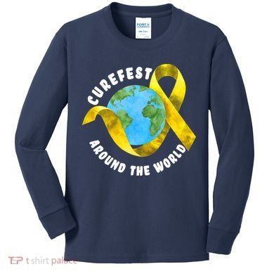 CureFest Around The World Kids Long Sleeve Shirt