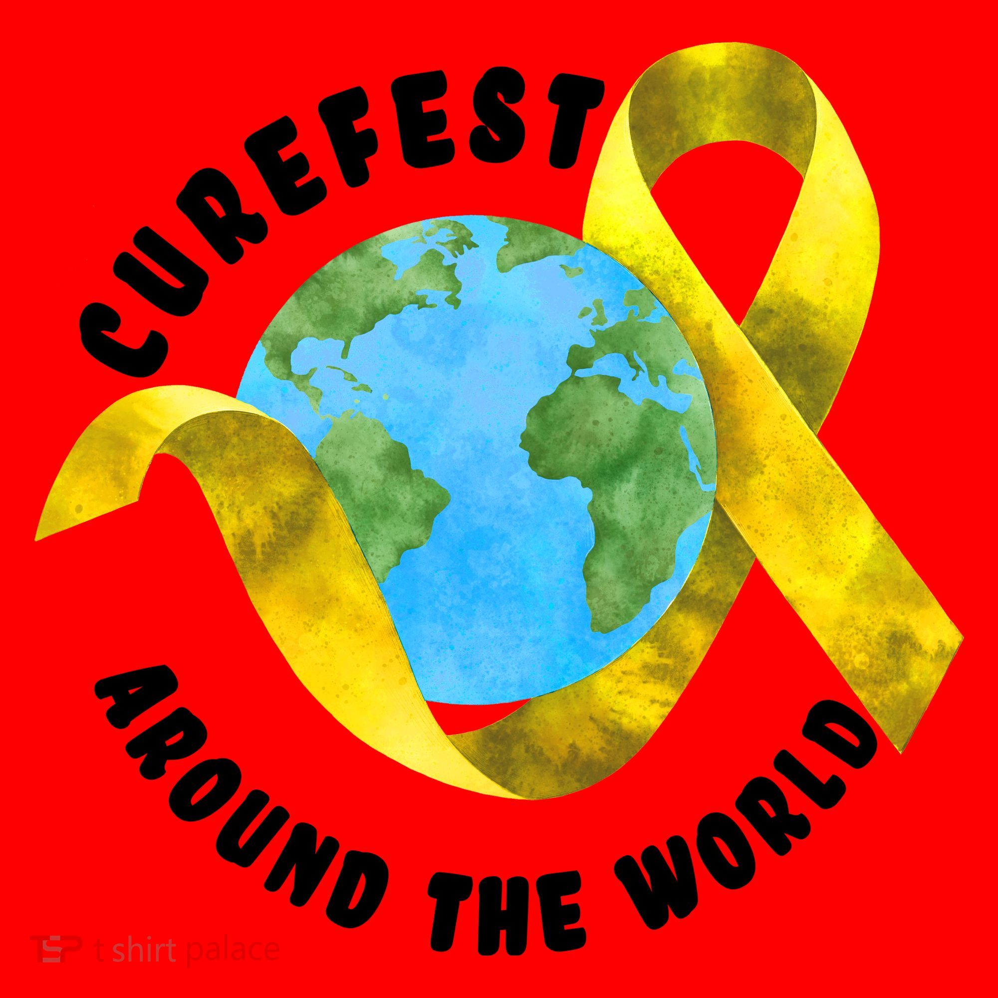 CureFest Around The World Santa Hat