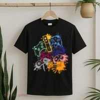 Control All The Things Video Games Controller Gamer Colorful T-Shirt thumb 2