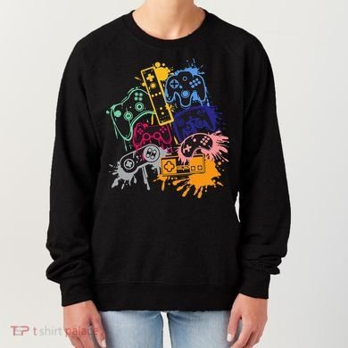 Control All The Things Video Game Controller Women's Sweatshirt