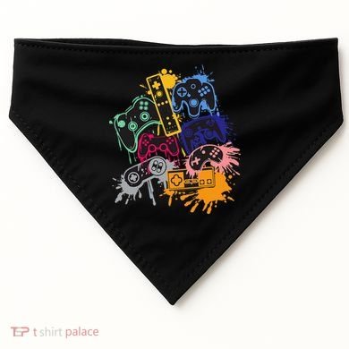 Control All The Things Video Game Controller USA-Made Doggie Bandana