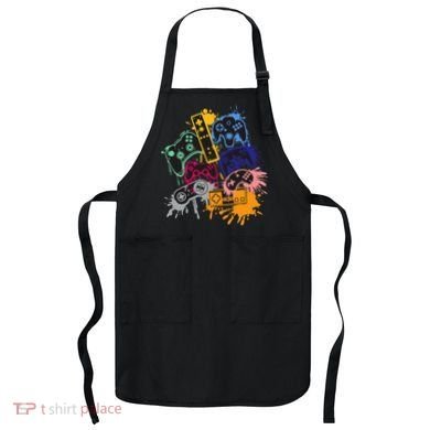 Control All The Things Video Game Controller Apron