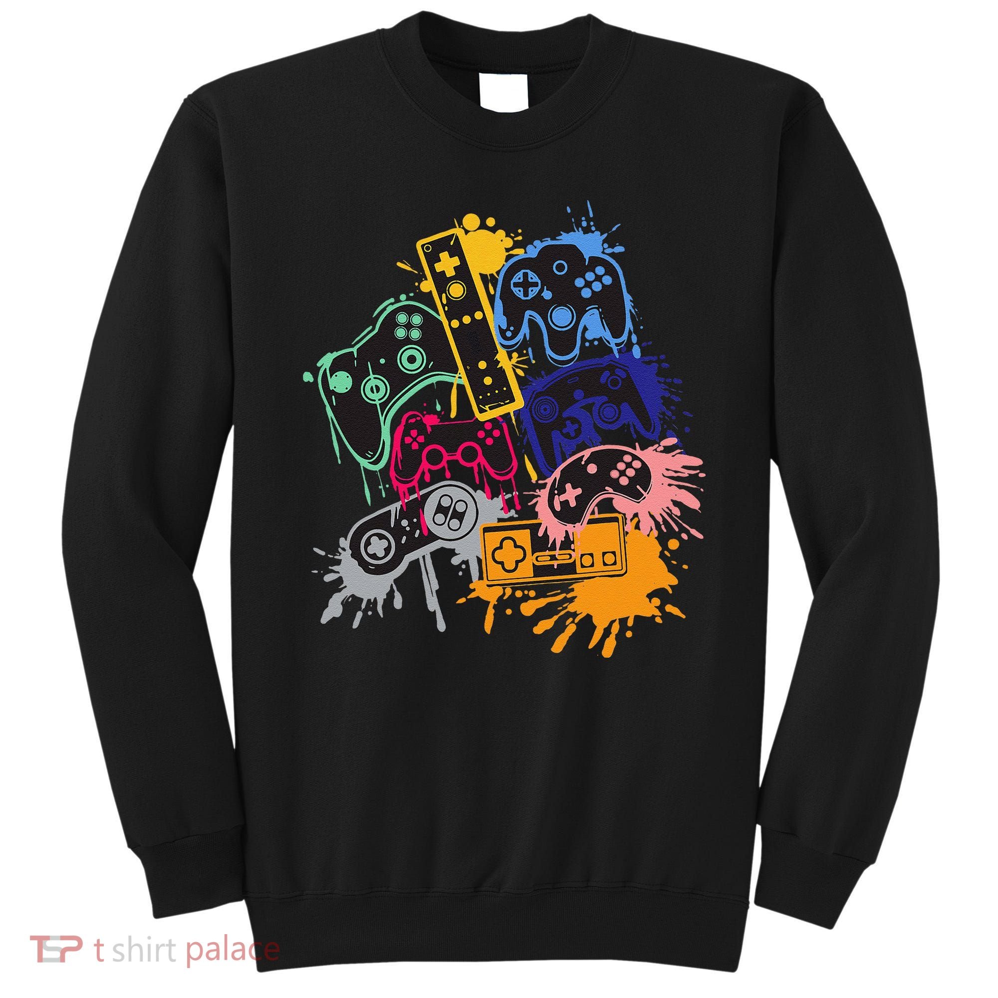 Control All The Things Video Game Controller Sweatshirt