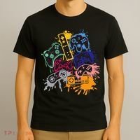 Control All The Things Video Game Controller T-Shirt thumb 3