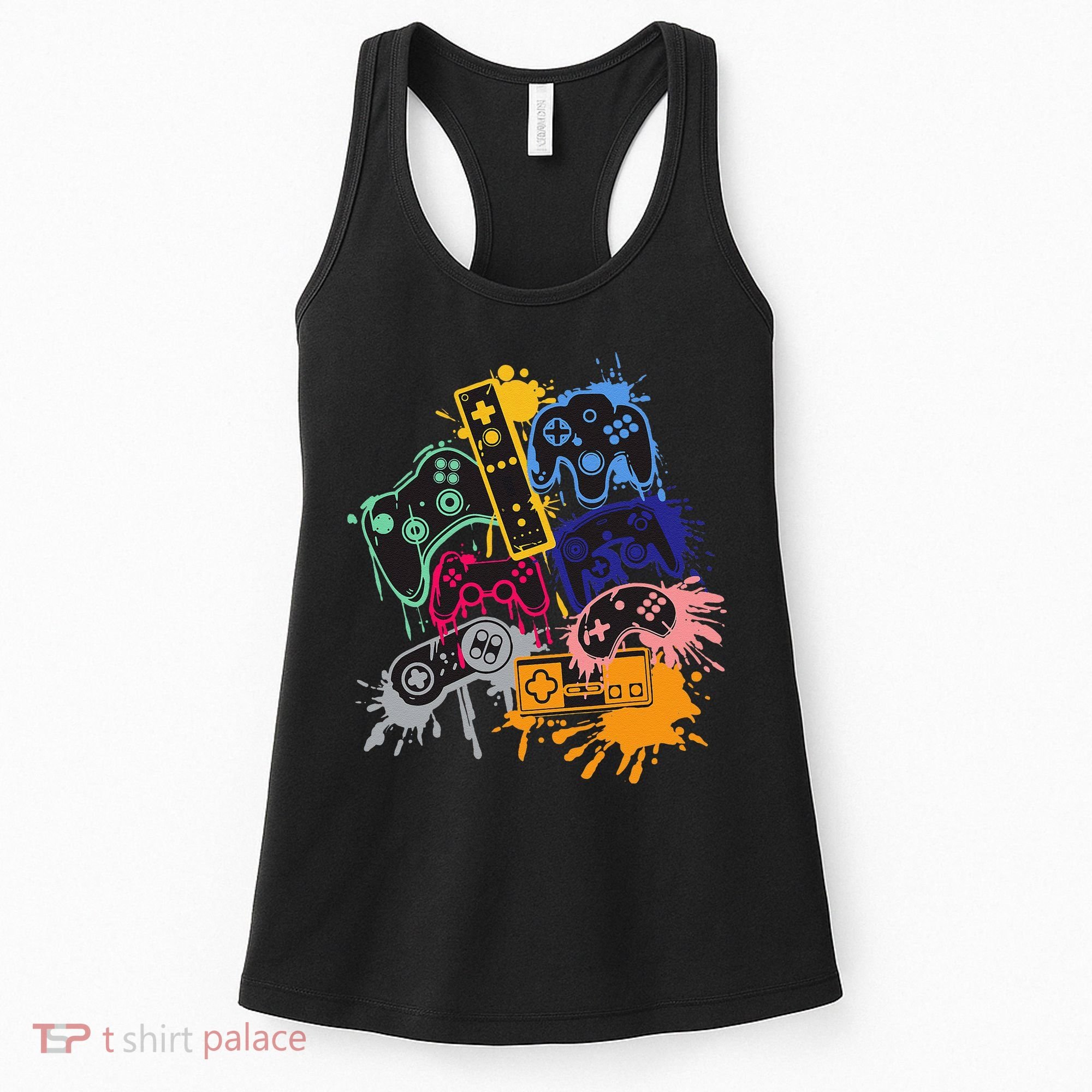 Control All The Things Video Game Controller Women's Tank Top