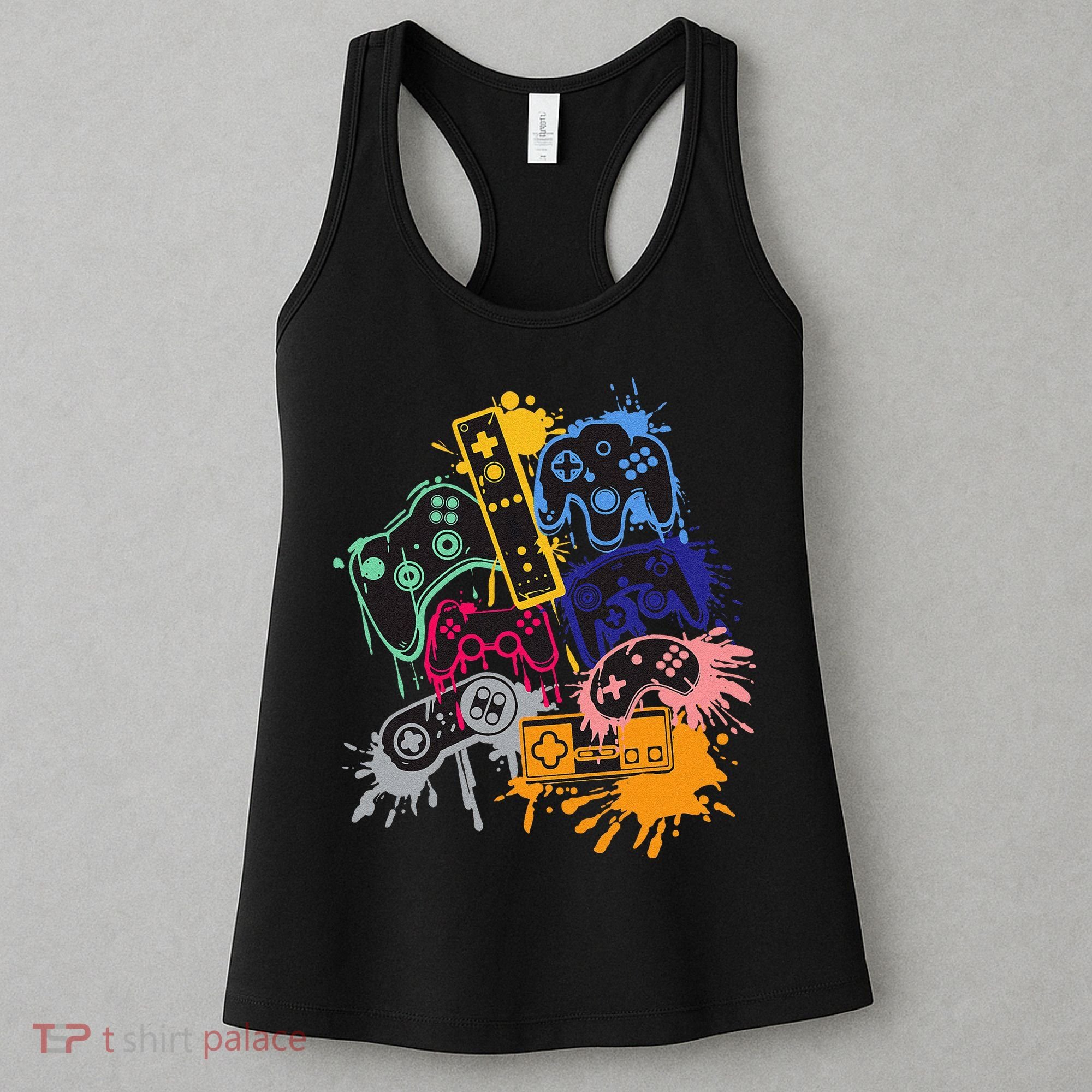 Control All The Things Video Game Controller Women's Tank Top
