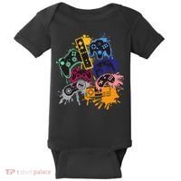 Control All The Things Video Game Controller Baby Bodysuit thumb 0