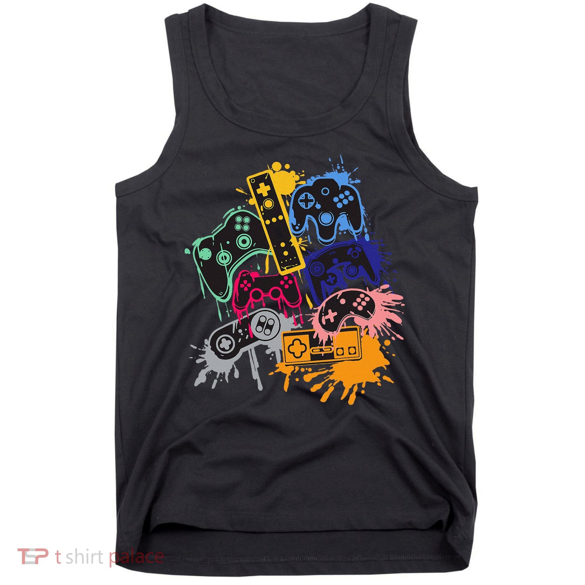 Control All The Things Video Game Controller Tank Top