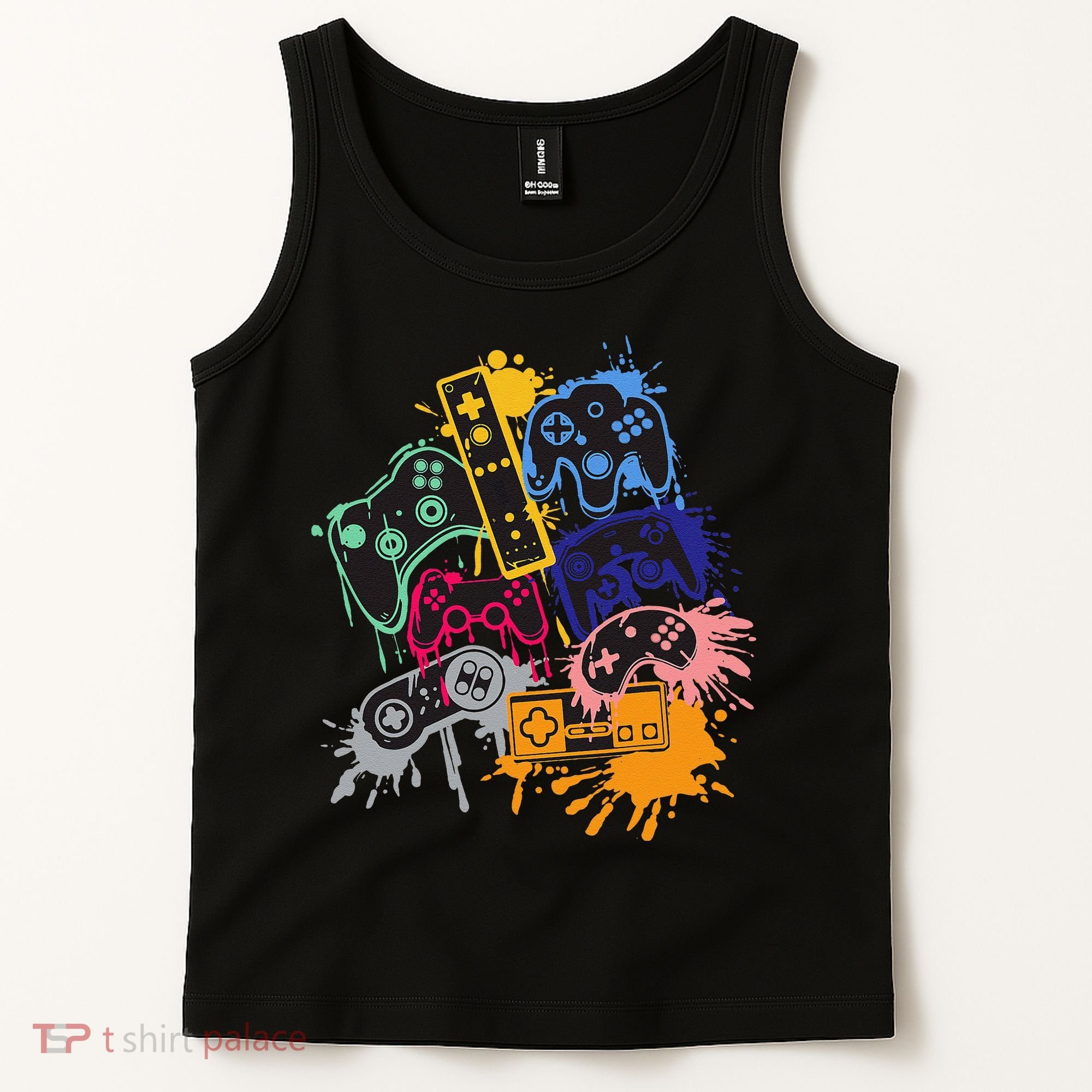 Control All The Things Video Game Controller Tank Top