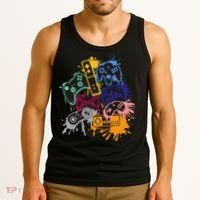 Control All The Things Video Game Controller Tank Top thumb 3