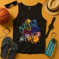 Control All The Things Video Game Controller Tank Top thumb 4