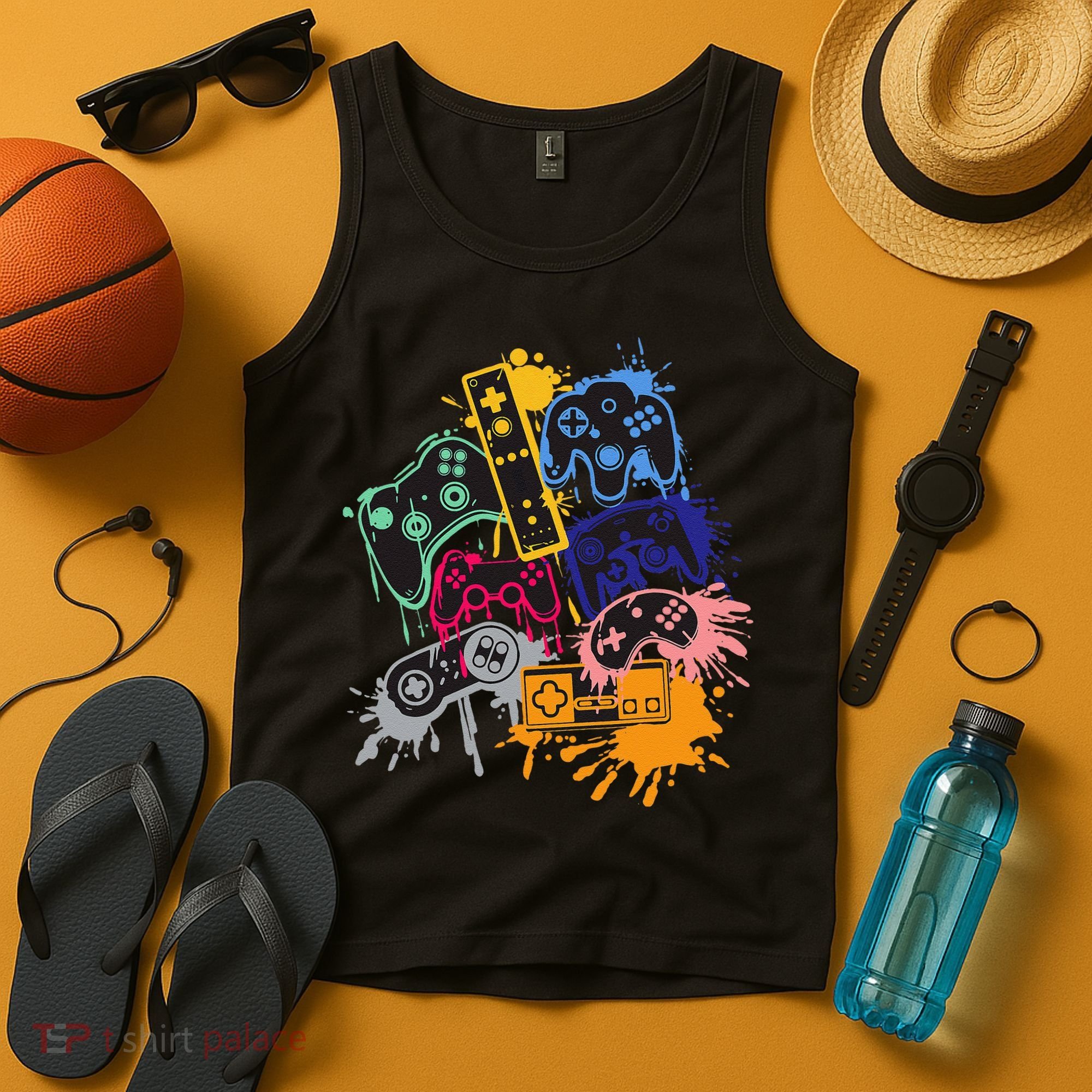 Control All The Things Video Game Controller Tank Top