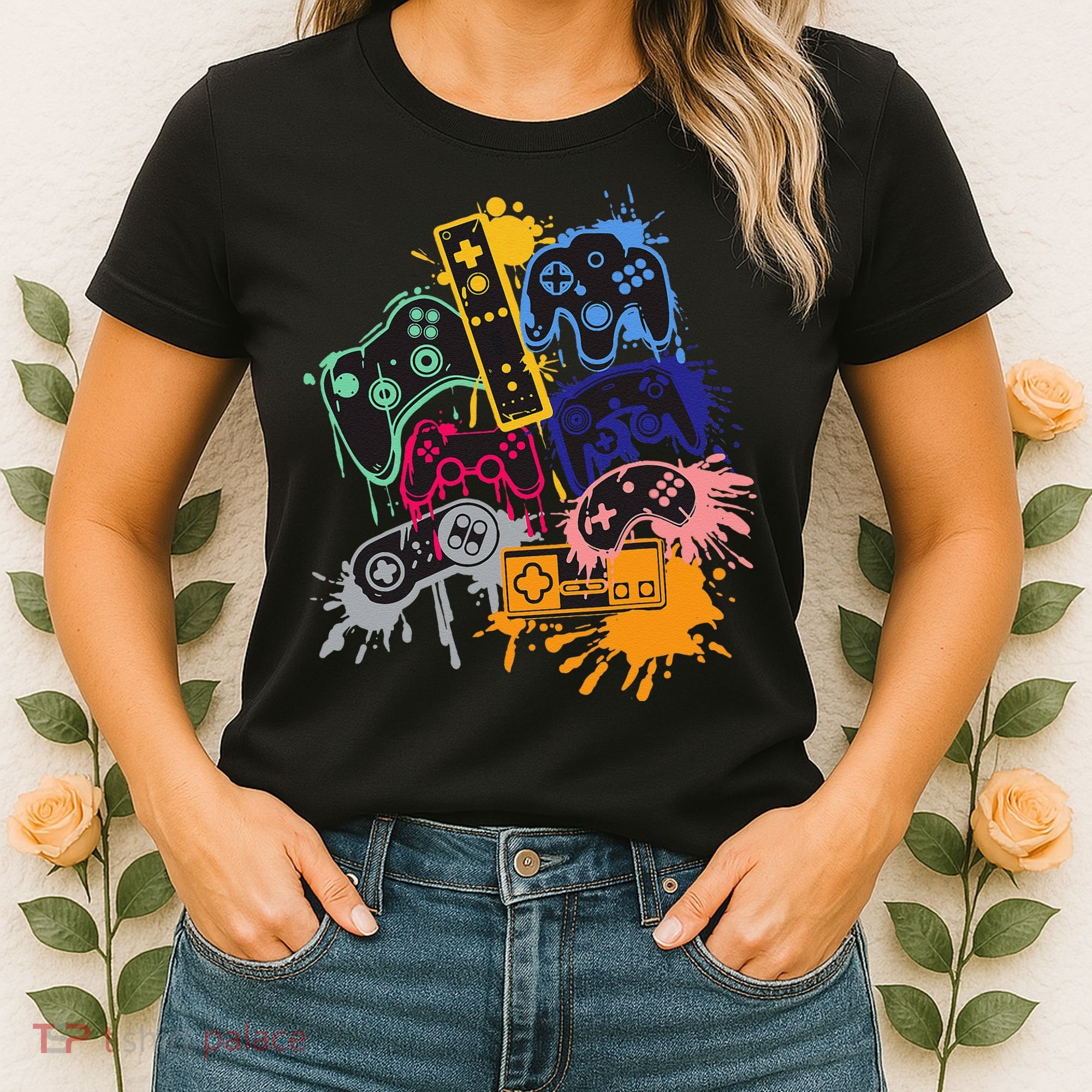 Control All The Things Video Game Controller Women's T-Shirt