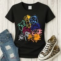 Control All The Things Video Game Controller Women's T-Shirt thumb 3
