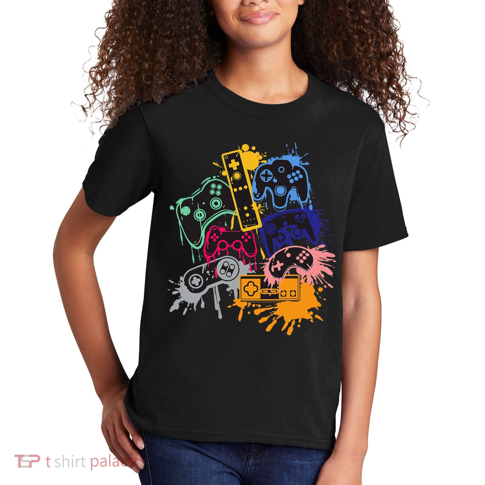 Control All The Things Video Game Controller Kids T-Shirt