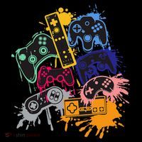 Control All The Things Video Game Controller Kids T-Shirt thumb 4