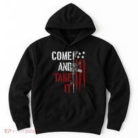 Come And Take It Gun Rights Ar 15 American Flag Hoodie thumb 0