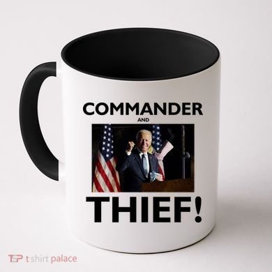 Commander and Thief Joe Biden Coffee Mug