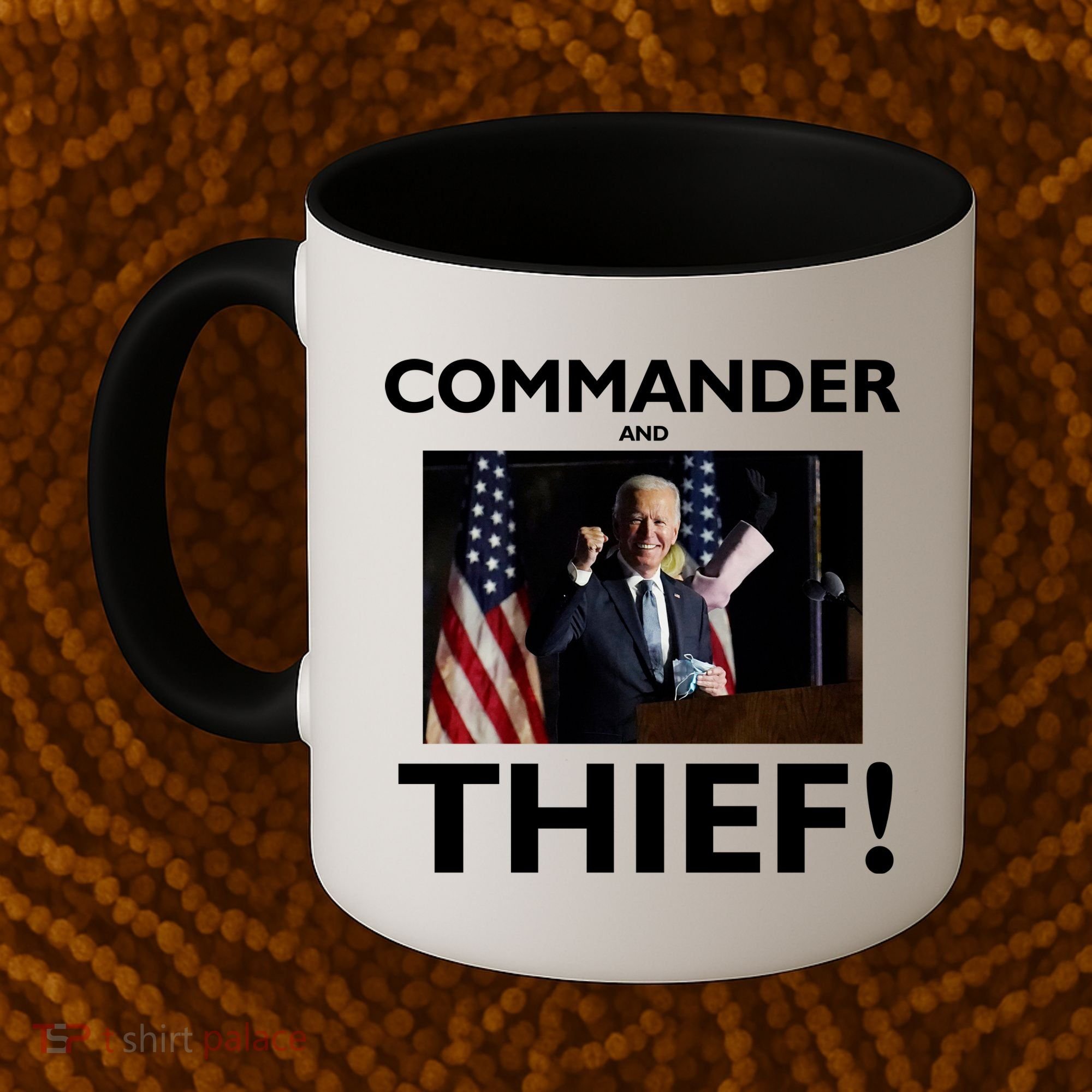 Commander and Thief Joe Biden Coffee Mug