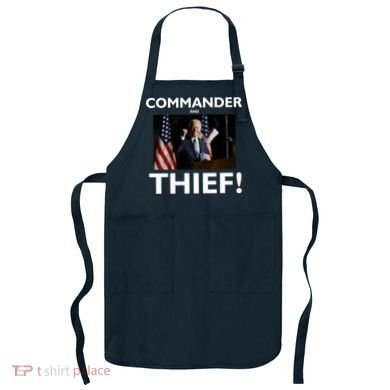 Commander and Thief Joe Biden Apron