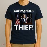 Commander and Thief Joe Biden T-Shirt thumb 3