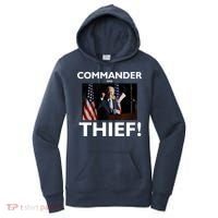 Commander and Thief Joe Biden Women's Hoodie thumb 0