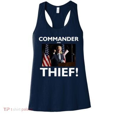 Commander and Thief Joe Biden Women's Tank Top