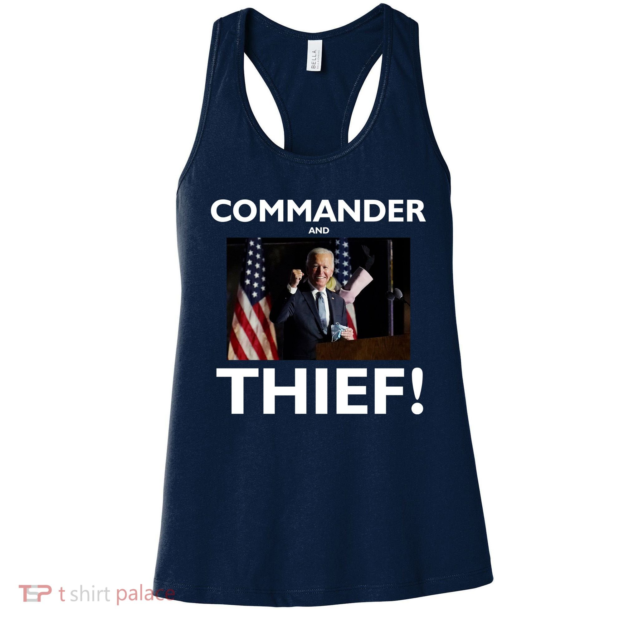 Commander and Thief Joe Biden Women's Tank Top
