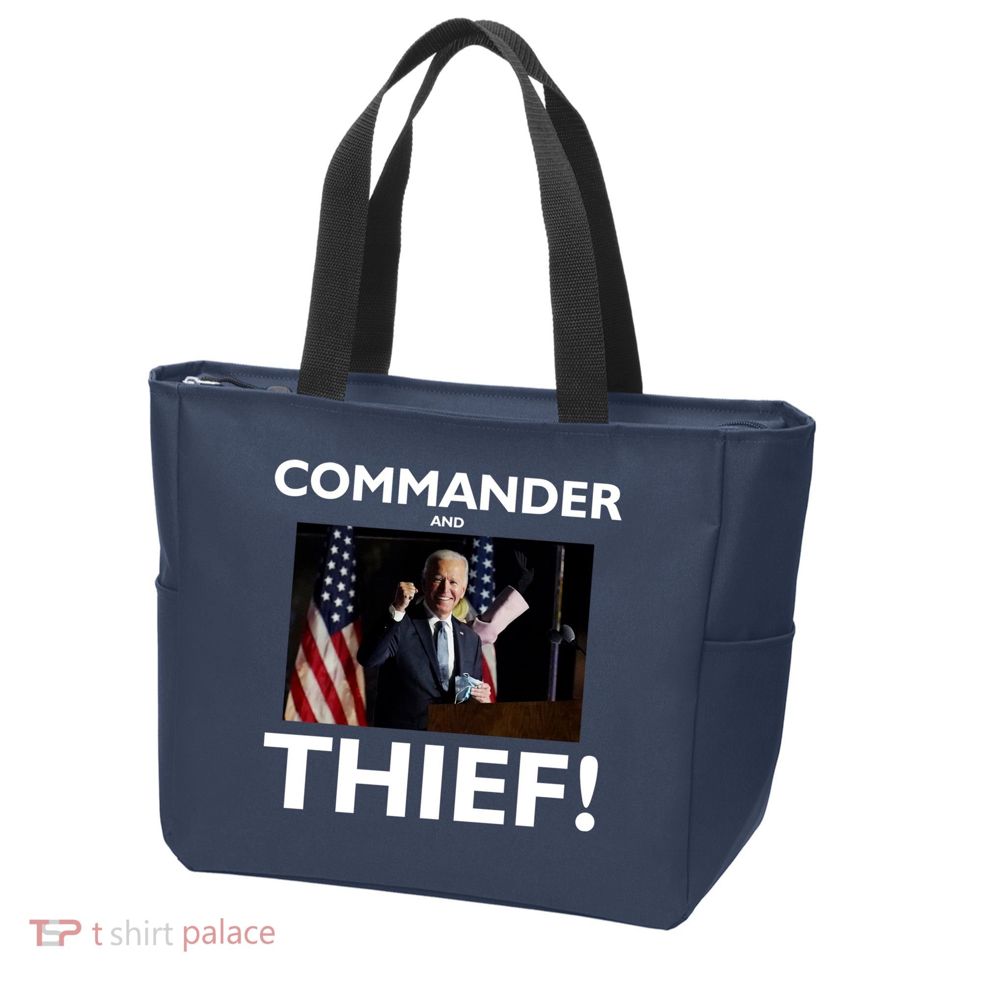 Commander and Thief Joe Biden Tote Bag