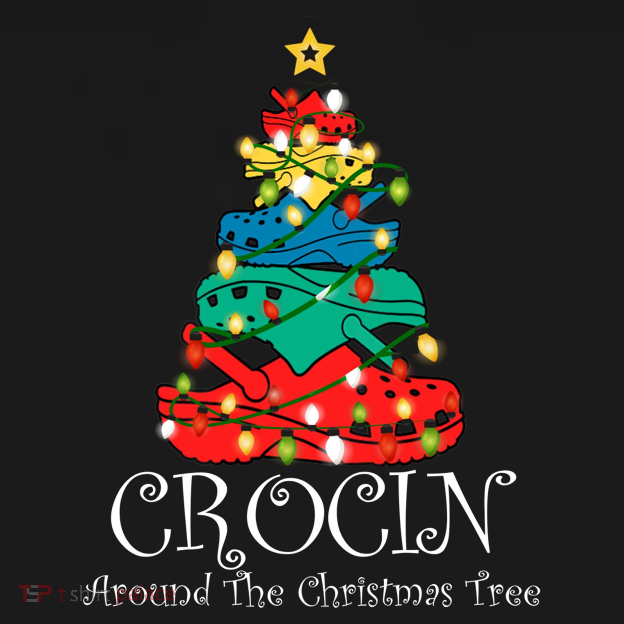Crocin Around The Christmas Tree Funny Xmas Christmas Pajama Baby Bodysuit