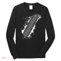Car Automobile Tire Track Funny Halloween Costume Outfit Long Sleeve Shirt thumb 0