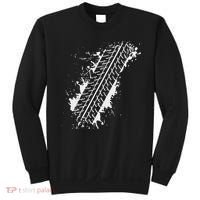 Car Automobile Tire Track Funny Halloween Costume Outfit Sweatshirt thumb 0