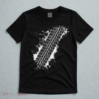 Car Automobile Tire Track Funny Halloween Costume Outfit T-Shirt thumb 5