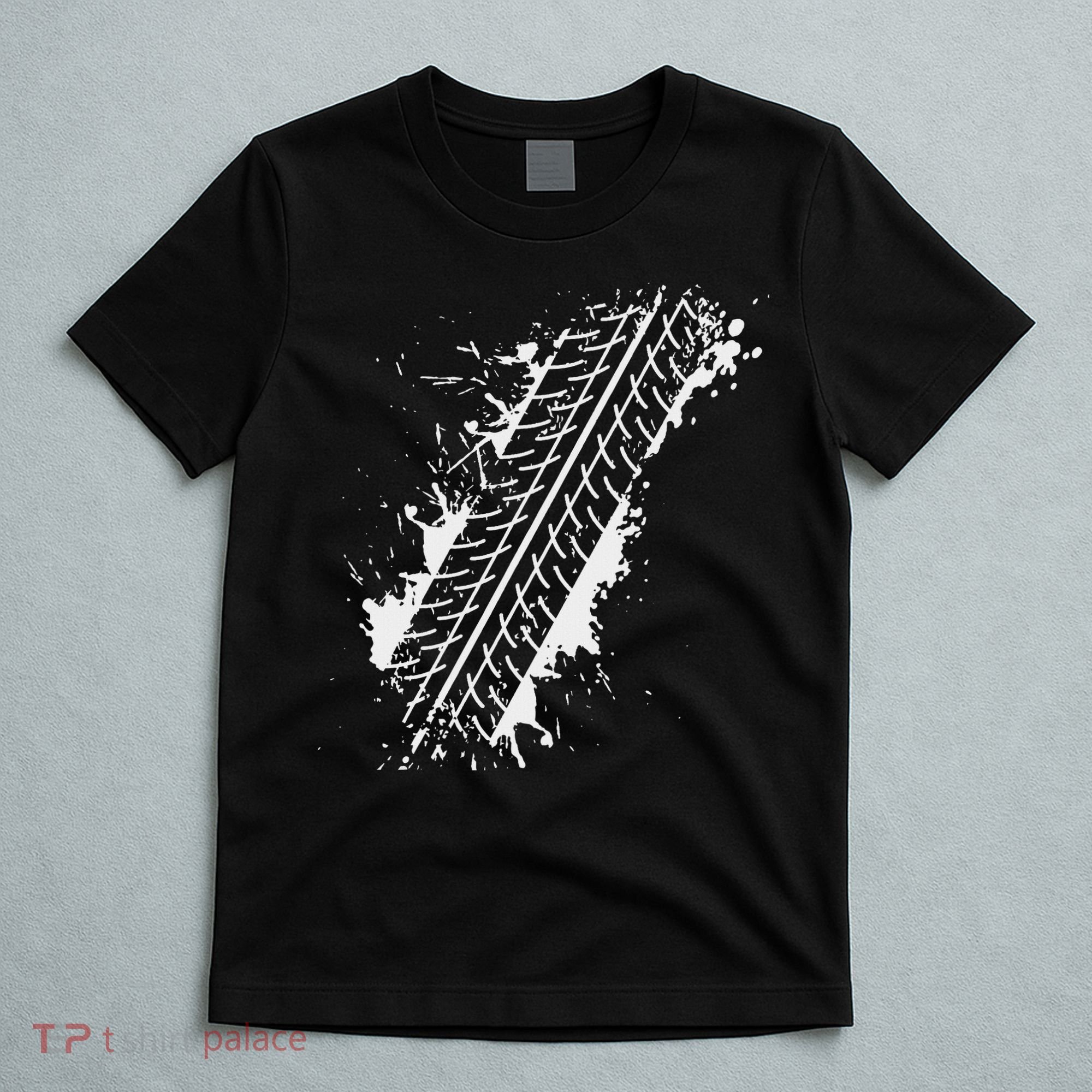 Car Automobile Tire Track Funny Halloween Costume Outfit T-Shirt