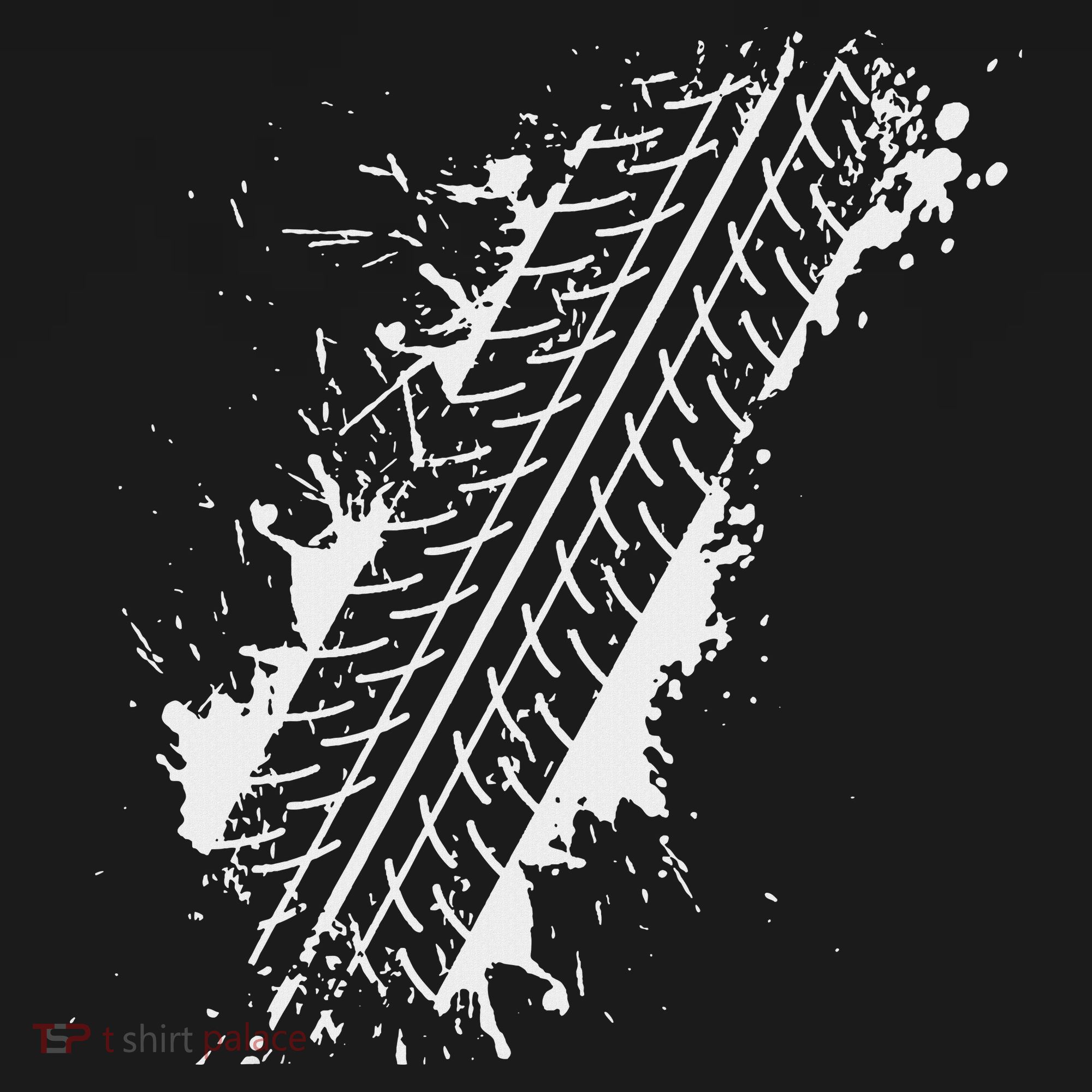 Car Automobile Tire Track Funny Halloween Costume Outfit T-Shirt