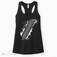 Car Automobile Tire Track Funny Halloween Costume Outfit Women's Tank Top thumb 0